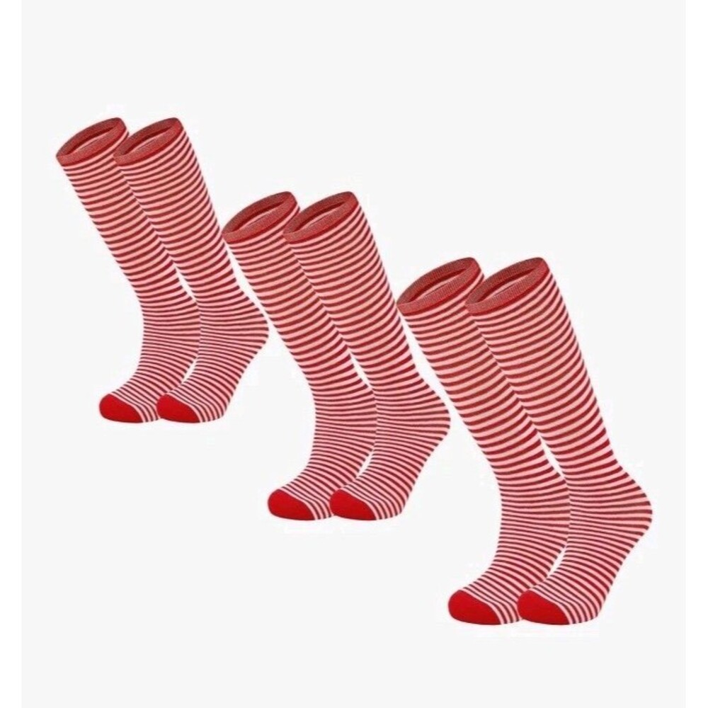 3 Pair Youth Soft Cotton Soccer Socks Baseball Socks For Youth